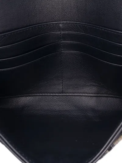 Pre-owned Dior 2019 Oblique Canvas Saddle Wallet On Chain Crossbody Bag