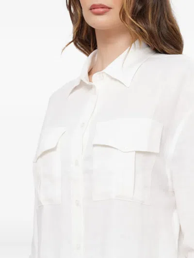 Hinnominate Patch-pocket Shirt In White