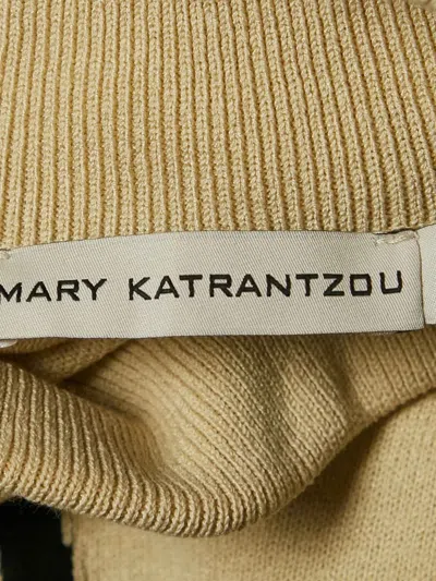 Pre-owned Mary Katrantzou Intarsia Mock-neck Sweater
