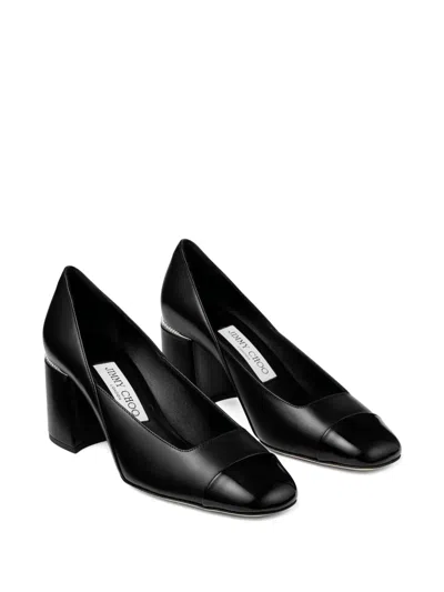Jimmy Choo 60mm Jenson Embellished Cap-toe Pumps