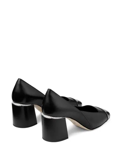 Jimmy Choo 60mm Jenson Embellished Cap-toe Pumps