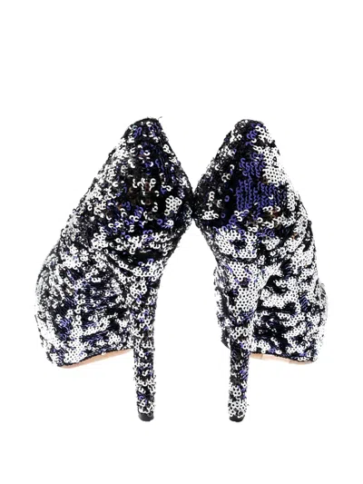 Pre-owned Dolce & Gabbana 150mm Sequin-embellished Heeled Pumps