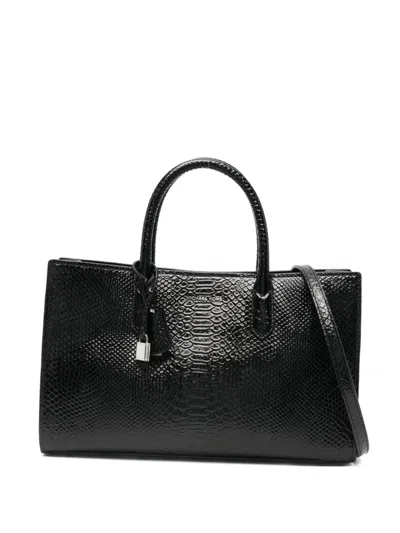 Michael Kors Scarlett Snakeskin-effect Tote Bag