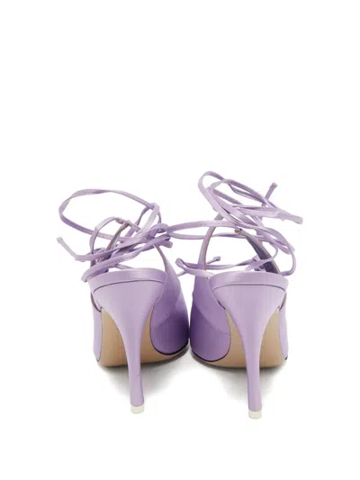 Pre-owned Attico 115mm Lace-up Pumps