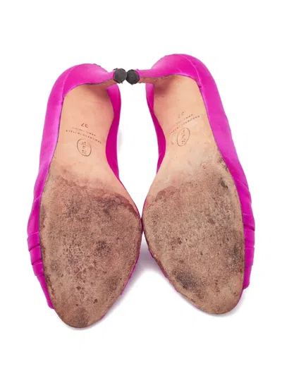 Pre-owned Sjp By Sarah Jessica Parker 100mm Gabrielle Knotted Pumps