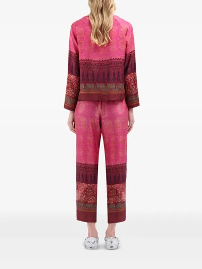Pierre-louis Mascia Paisley-print Shirt In Pink