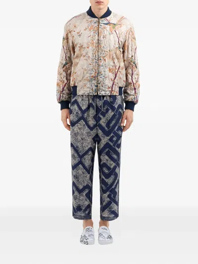 Pierre-louis Mascia Floral-print Bomber Jacket