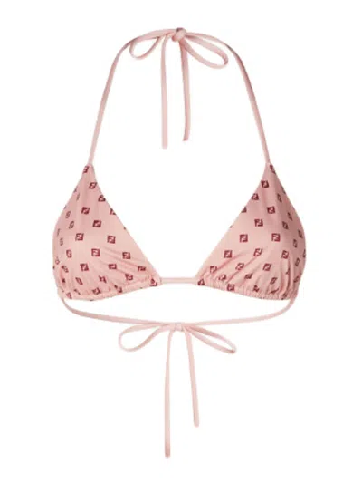 Fendi Triangle Top Swimsuit Adjustable Straps