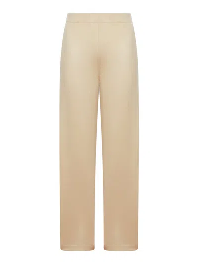 Max Mara Pure Silk And Cotton Sweatpants