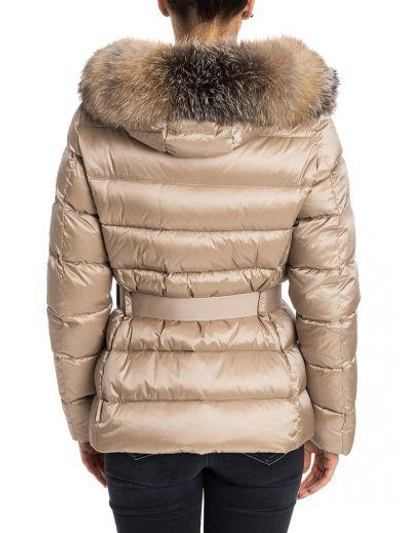 Shop Moncler - Tatie Down Jacket In Beige