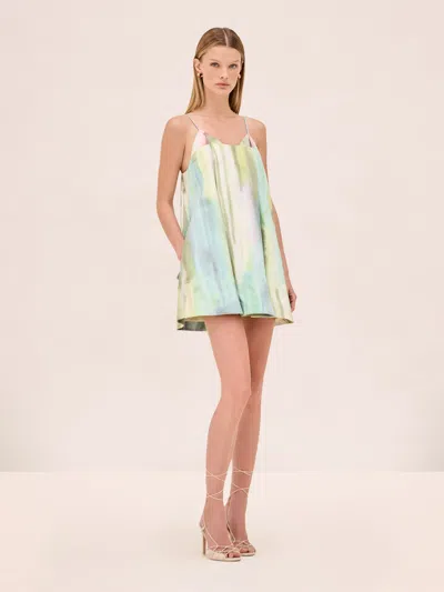 Alexis Astrid Dress Aurora Green