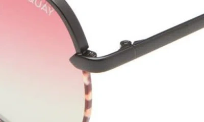 Quay High Key Mini 60mm Aviator Sunglasses