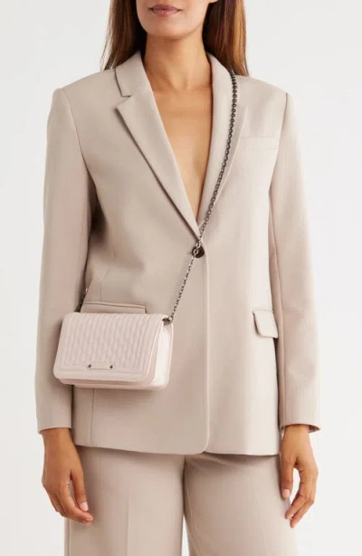 Longchamp Quilted Leather Wallet On A Chain