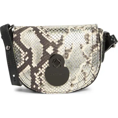 Longchamp Cavalcade Snakeskin Print Extra Small Crossbody Bag