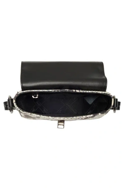 Longchamp Cavalcade Snakeskin Print Extra Small Crossbody Bag