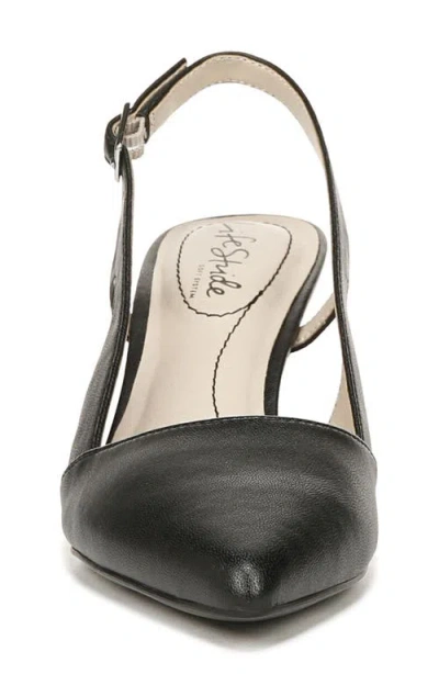 Lifestride Social Slingback Pointed Toe Pump