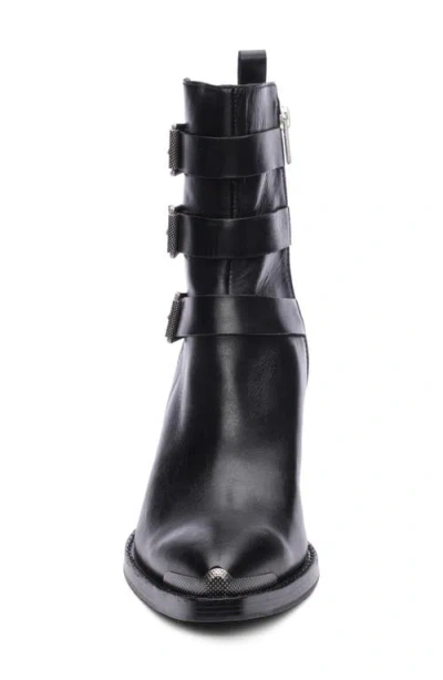 Ash Edwin Triple Buckle Zip Bootie
