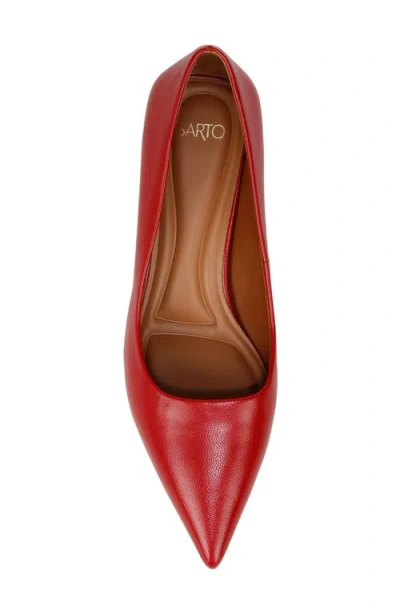 Sarto By Franco Sarto Diva Kitten Heel Pointed Toe Pump