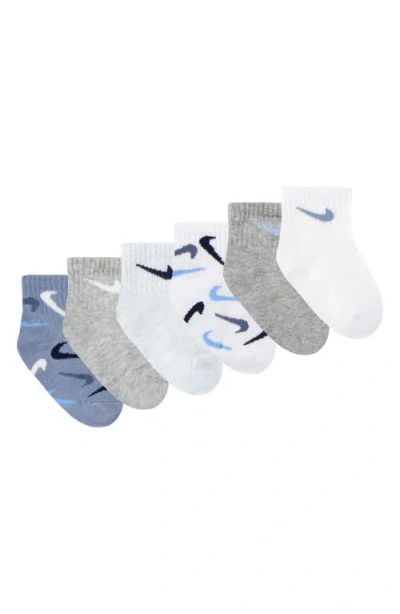 Nike Assorted 6-pack Socks In Blue
