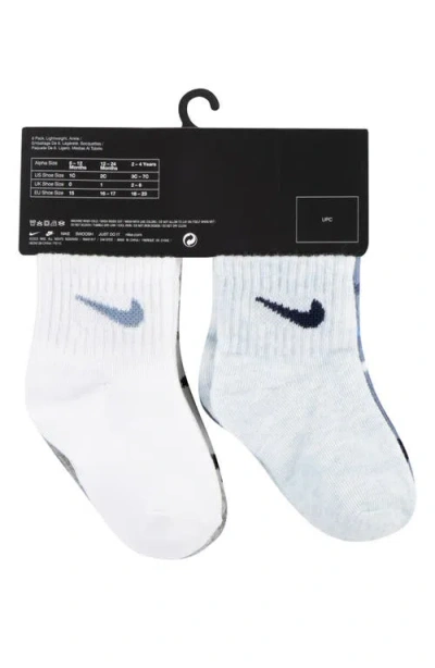 Nike Assorted 6-pack Socks In Blue
