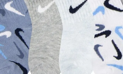 Nike Assorted 6-pack Socks In Blue