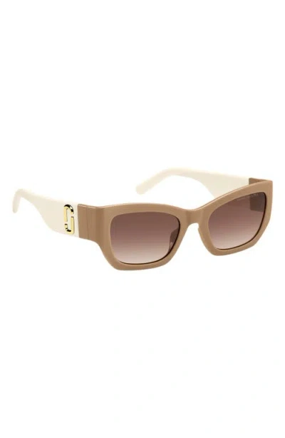 Marc Jacobs 53mm Cat Eye Sunglasses