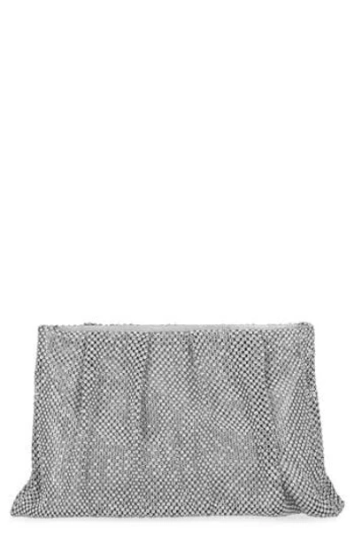 Jessica Mcclintock Francis Crystal Drape Clutch