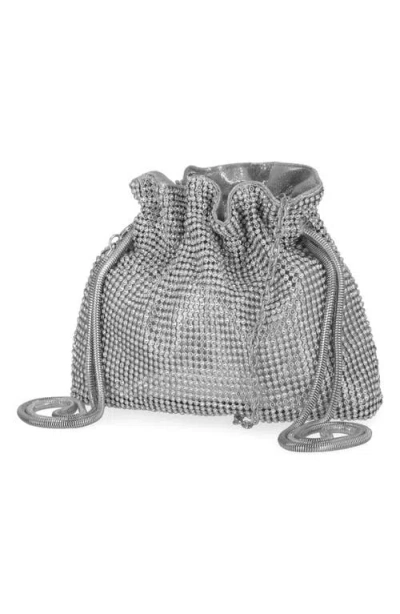 Jessica Mcclintock Maxine Drawstring Rhinestone Clutch