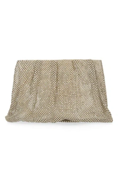 Jessica Mcclintock Francis Crystal Drape Clutch