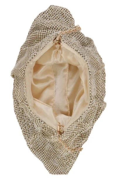 Jessica Mcclintock Francis Crystal Drape Clutch