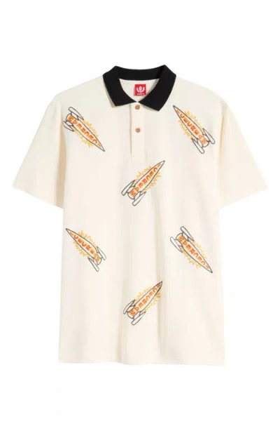 Icecream Anchor Embroidered Polo