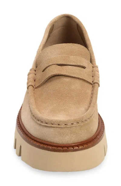 Pedro Garcia Sebas Suede Chunky Penny Loafers