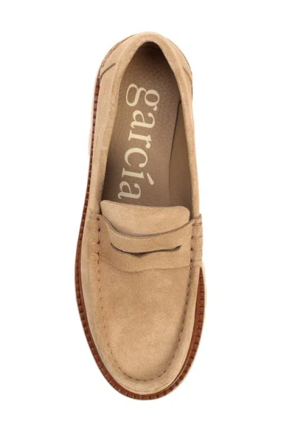 Pedro Garcia Sebas Suede Chunky Penny Loafers