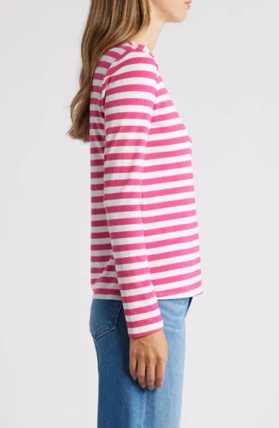 Caslon ® Crewneck Long Sleeve T-shirt