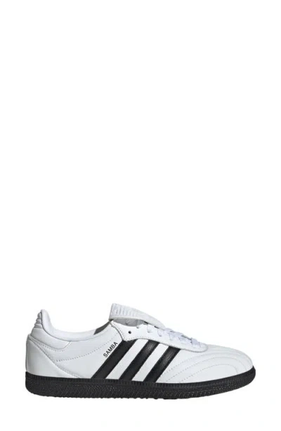 Adidas Originals Womens Core White Black Patent Samba Lt Patent-leather Low-top Trainers