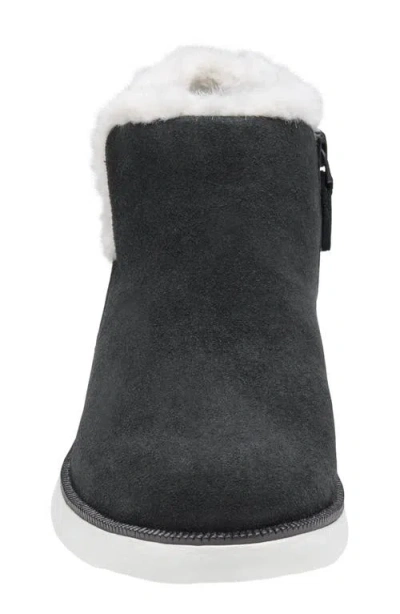 Johnston & Murphy Emery Waterproof Faux Shearling Bootie