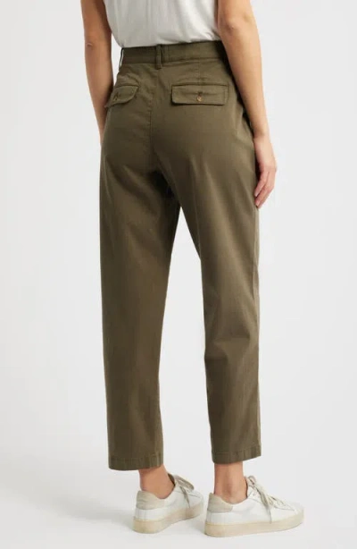 Caslon ® Classic Ankle Tapered Stretch Twill Chinos