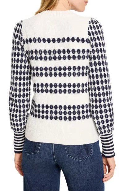 Nic + Zoe Nic+zoe Pattern Waffle Stitch Sweater