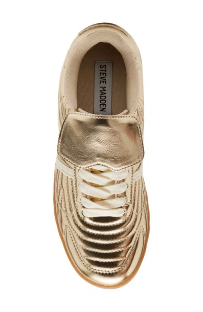 Steve Madden Madrid Metallic Low Top Sneaker