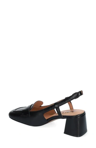 Bibi Lou Niky Slingback Loafer Pump