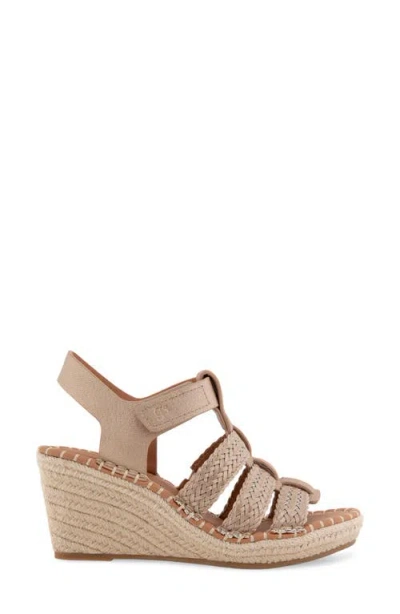 Gentle Souls Caplin Slingback Espadrille Platform Wedge Sandal