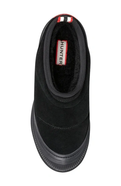 Hunter Askern Waterproof Suede Platform Bootie