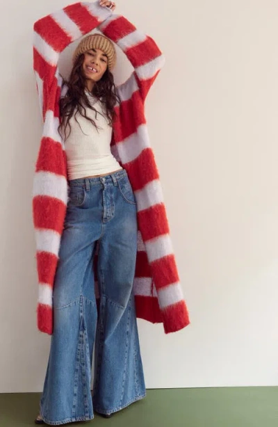 Free People Eden High Waist Slouchy Flare Jeans
