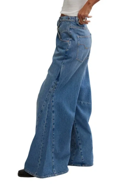 Free People Eden High Waist Slouchy Flare Jeans