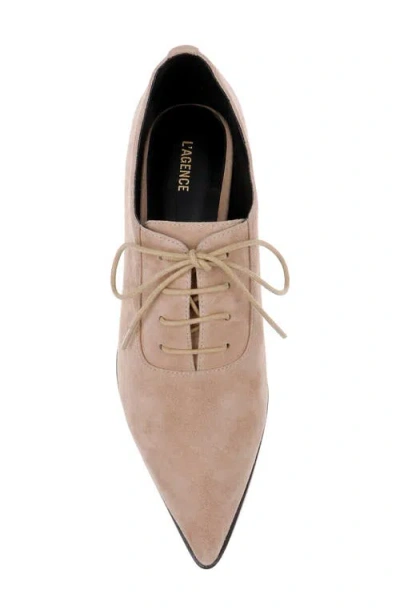 L Agence L'agence Elise Iii Pointed Toe Oxford