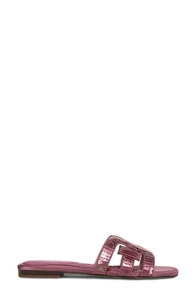 Sam Edelman Bay Glamour Slide Sandal Elderberry Fabric