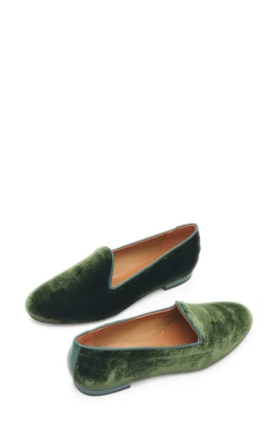 Jon Josef Gatsby Bow Velvet Venetian Loafer