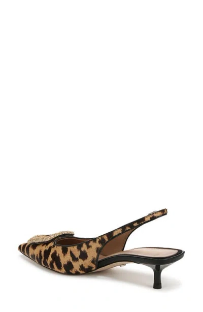 Sam Edelman Kammie Slingback Pointed Toe Kitten Heel Pump
