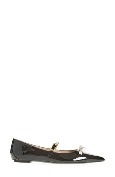 Stuart Weitzman Felicity Bow Mary Jane Flat