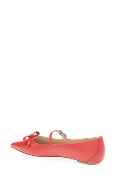 Stuart Weitzman Felicity Bow Mary Jane Flat